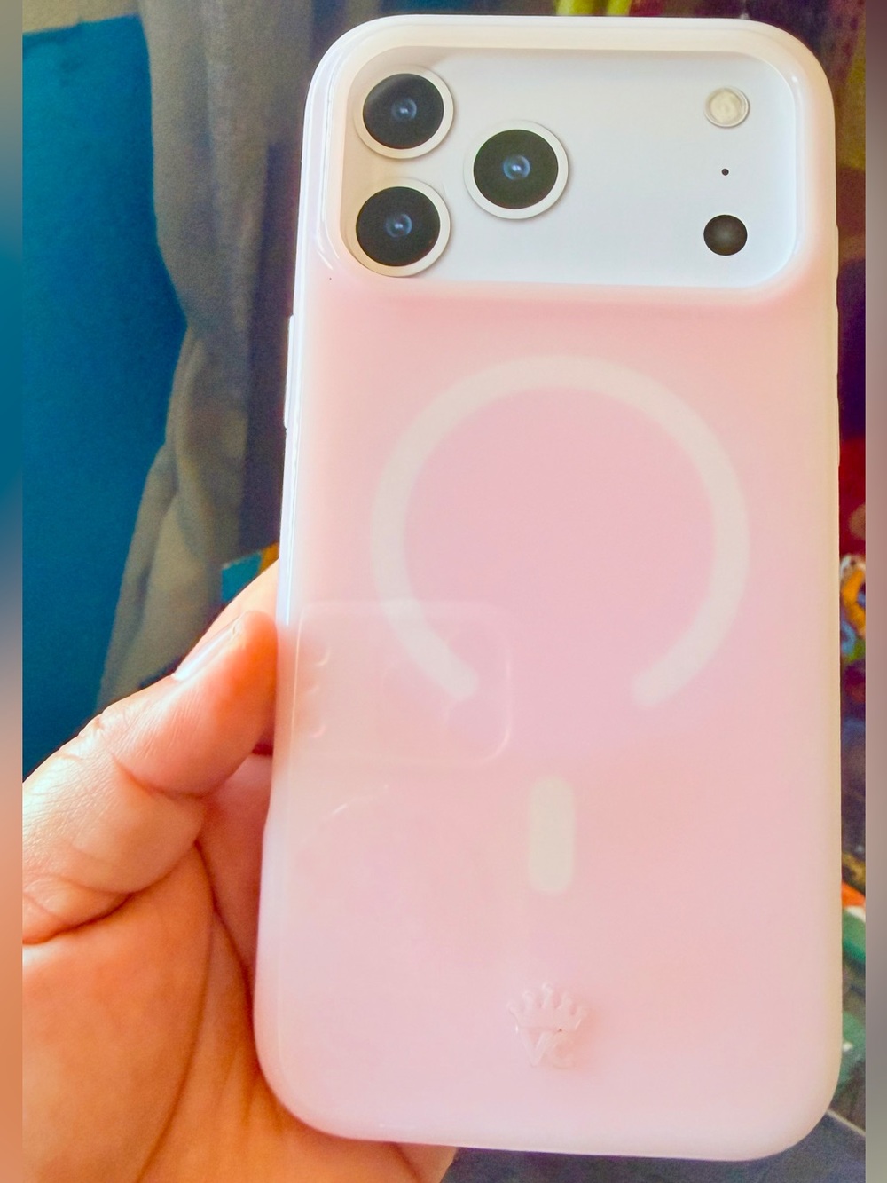 Velvet Caviar Pink MagSafe-Compatible iPhone Case